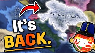 Resurrecting AUSTRIA-HUNGARY is my new favourite thing in HOI4...