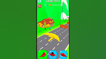 Shape-shifting | Level 1413 || Hyper casual games | #shapeshifting #hypercasualgames #shorts #games