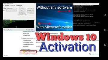 2018! Windows 10 all versions activation for free without software and crack. Simple and permanent