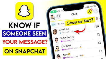 How to know if someone seen your Message or Not on SNAPCHAT (Android or iOS)