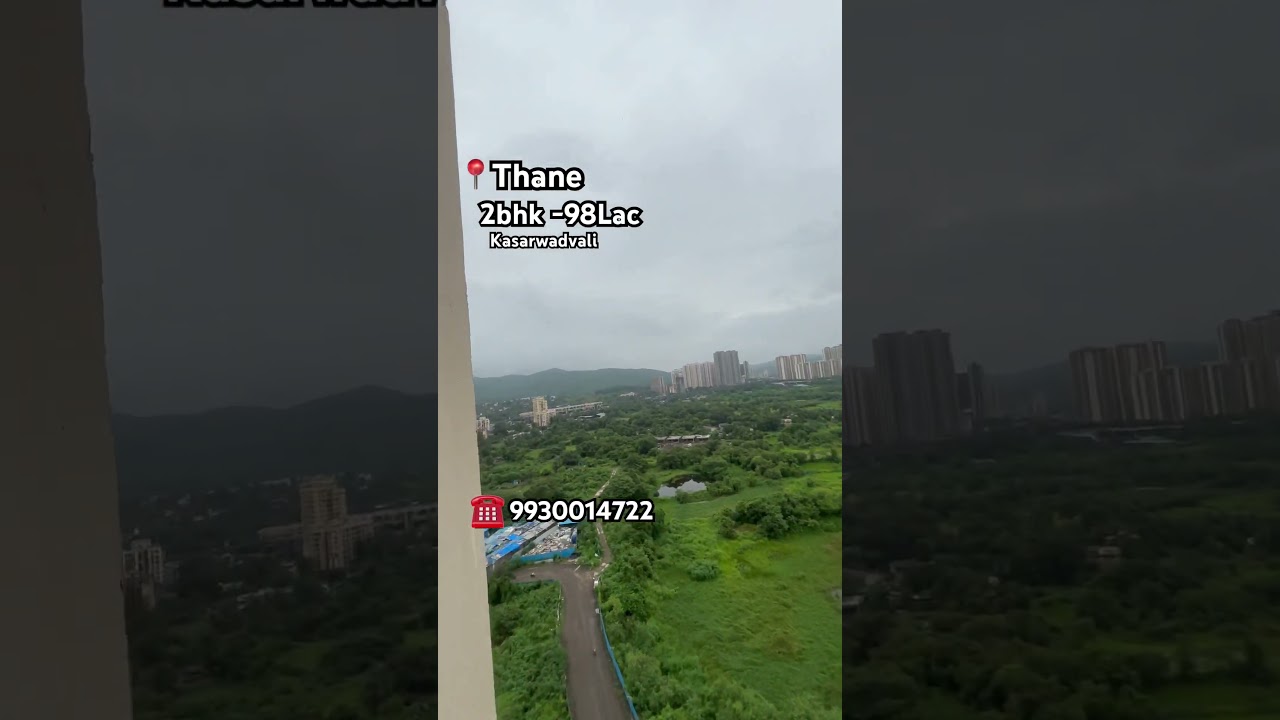 2bhk flat for Sale at Ghodbundar Road Kasarwadvali Thane ☎️9930014722 