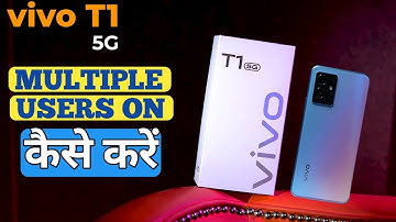 How To Enable Multiple Users on Vivo T1 5G | Vivo T1 5G Multiple Users On | @akstech4u