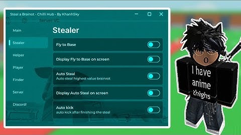 🚀Instan Steal a Brainrot Script 2025 – OP Update! Anti-Steal, Base Lock & More (Pastebin)