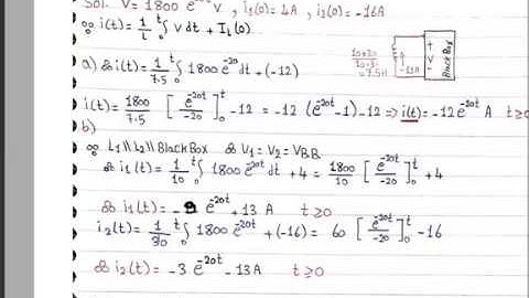 Natural Response Of RL Circuit Section Part 2