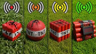 New TNT with different Wi-Fi in Minecraft Experiment