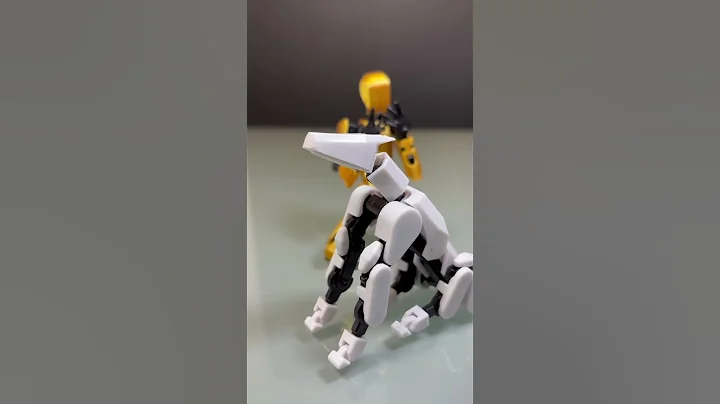 Pink saves his dog🐺, Figure link in channel🔗 #actionfigures #t13 #figure #lego #dummy