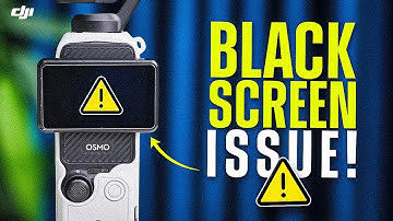 DJI Osmo Pocket 3/2/1 | Probleem met zwart scherm eenvoudig op te lossen