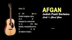 Afgan - Jodoh Pasti Bertemu Chord Gitar  - Durasi: 4:13. 