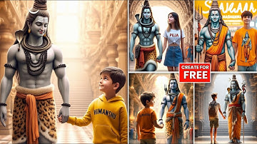 Create Instagram Viral 3D Ai Mahashivratri Image | Mahadev Bing Ai image Generator Tutorial | ai