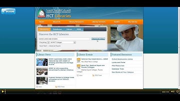 HCT Libraries One Minute Guides: Discovery