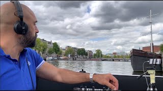 Amsterdam's canals with Dj SAEED ALI