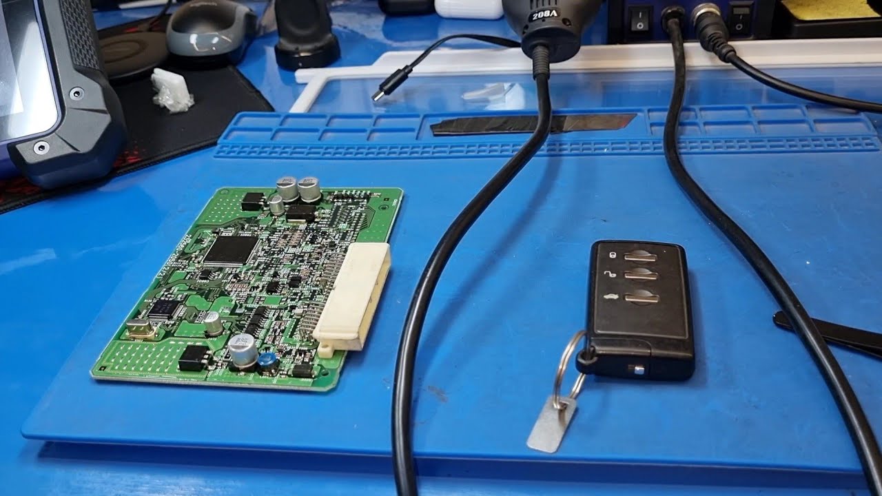 SUBARU FORESTER 2008г. (AUTELMaxiIM-608)полная потеря ключей г.Хабаровск