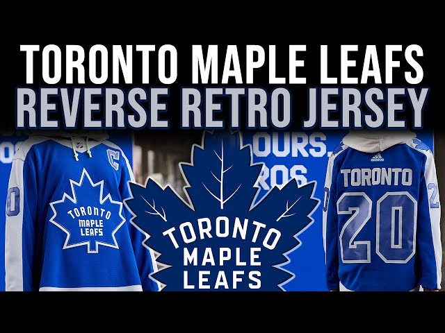 Toronto Maple Leafs Reverse Retro Jerseys, Maple Leafs Alternate