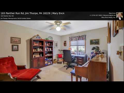 183 Panther Run Rd, Jim Thorpe, PA home video tour