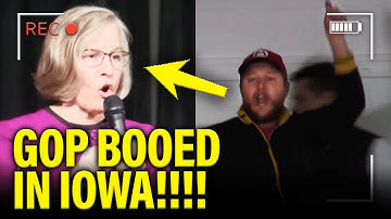 Republican GETS LOUDLY BOOED at TOWN HALL…IN IOWA!!!