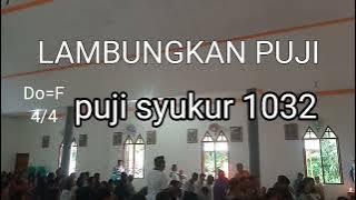 PS 1032/Lambungkan puji/instrumen lagu rohani/cover/