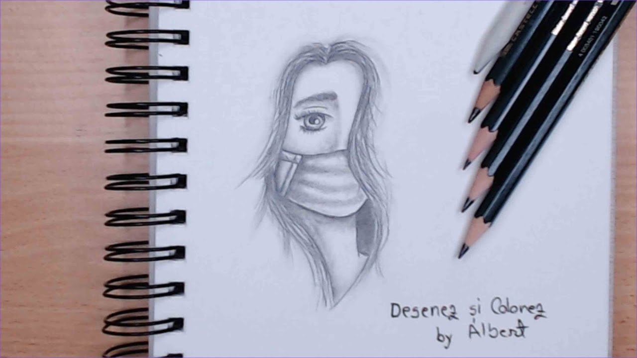Cum sa fac un in creion Cum se deseneaza o fata | un ochi umbre - YouTube