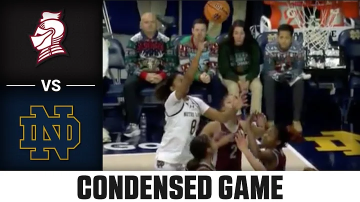 Bellarmine vs. Notre Dame Condensed Game | 2025-26 ACC Women’s Basketball