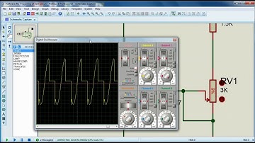 RC Triggering Half Wave SCR Circuit Simulation