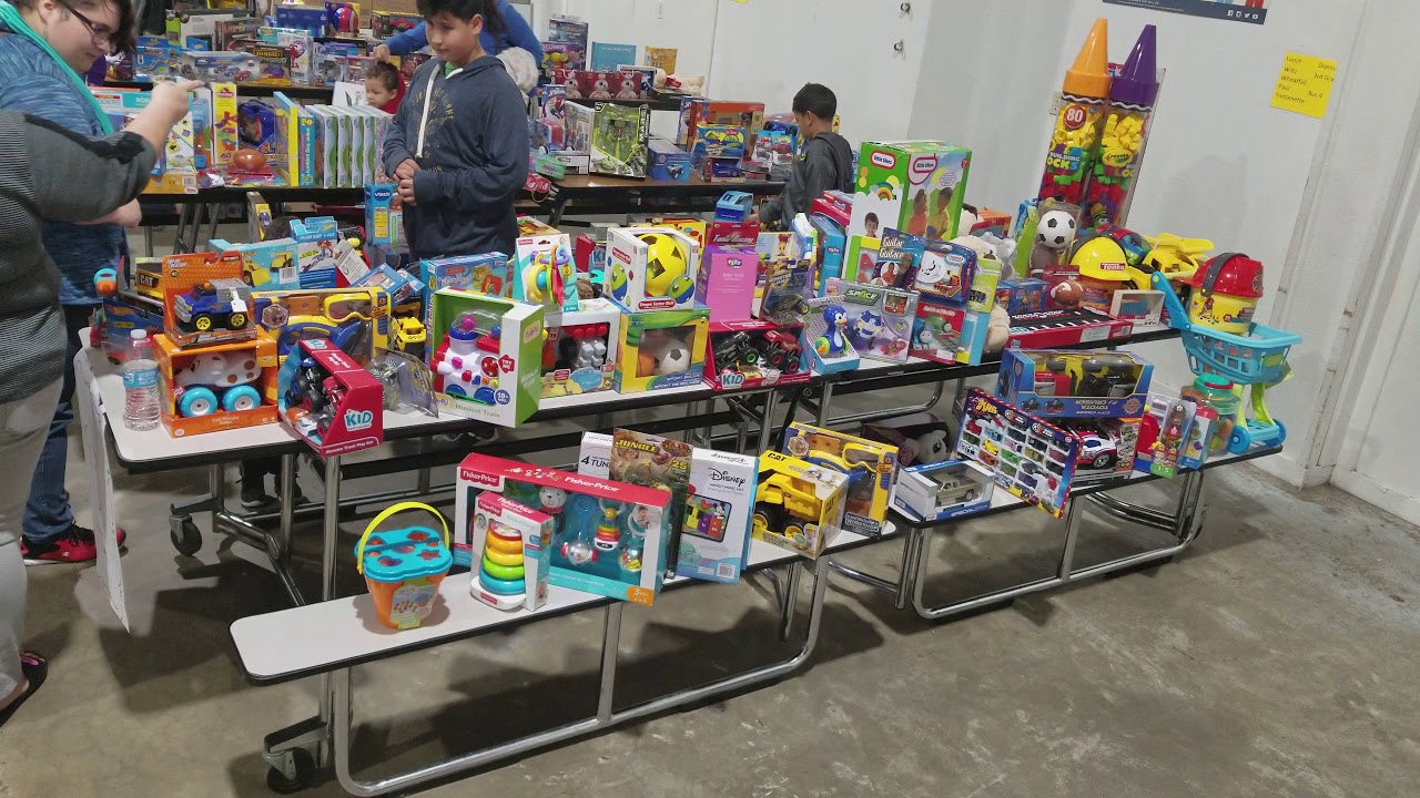 Toy donation 2017 YouTube