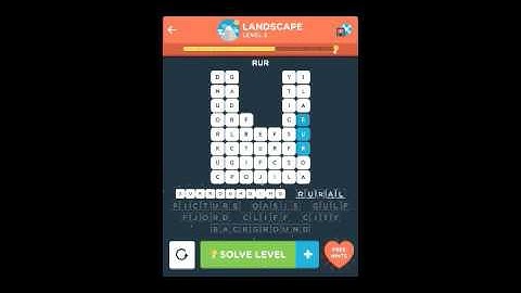 Wordbrain 2 Landscape Answers