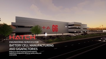 Hatch Engineering Services for Battery Cell Manufacturing and Gigafactories