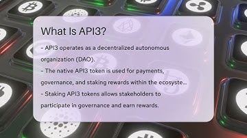 What Is API3? - CryptoBasics360.com