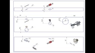 Правила присадки самой используемой фурнитуры в мебели. Расчет ящиков.