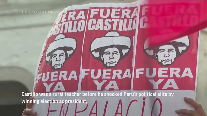 Protest in Peruvian capital against President Castillo