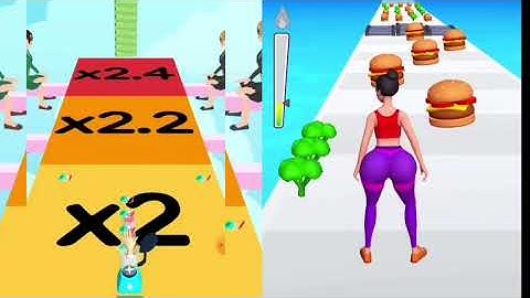 Juice Run 3D VS Twerk Race  - All Levels Gameplay Android,ios  BEST GAME FOR 2022 Part 2