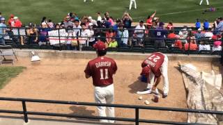 Yu Darvish warms up Sunday at Frisco