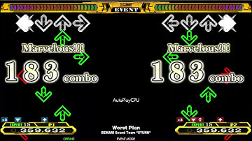[DDR A3] Worst Plan / SYUNN (clean audio) -- 3x and Mirror Counterpart