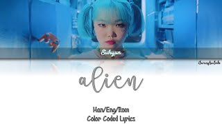 Lee Suhyun (이수현) – ALIEN [Color Coded Han|Rom|Eng]