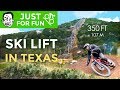 Tiny Ski Lift in Texas is not such a bad idea | Spider Mountain Bike Park