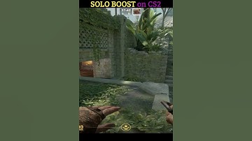 SOLO BOOST on CS2 Ancient #shorts #csgo