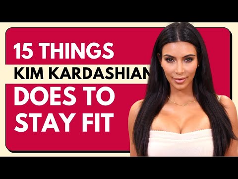 Video: Kim Kardashian's Geheim Om Fit Te Zijn