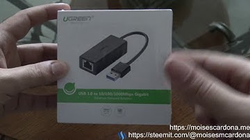 Unboxing UGreen USB 3.0 LAN Ethernet Adapter