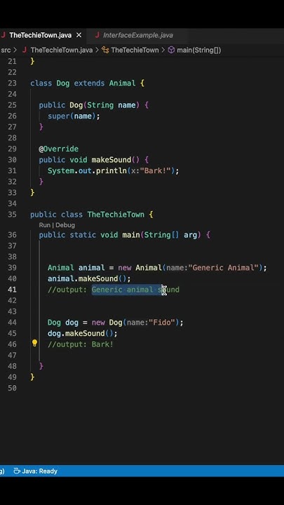 Inheritance in java || Java tutorial for beginners #java #coding - YouTube image.