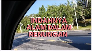 keindahan alam dalam renungan suasana pagi putrajaya malaysia