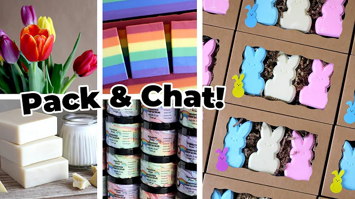 Packing Orders, Studio Tour & Cabin Update | Behind the Scenes of My Soapmaking Studio!