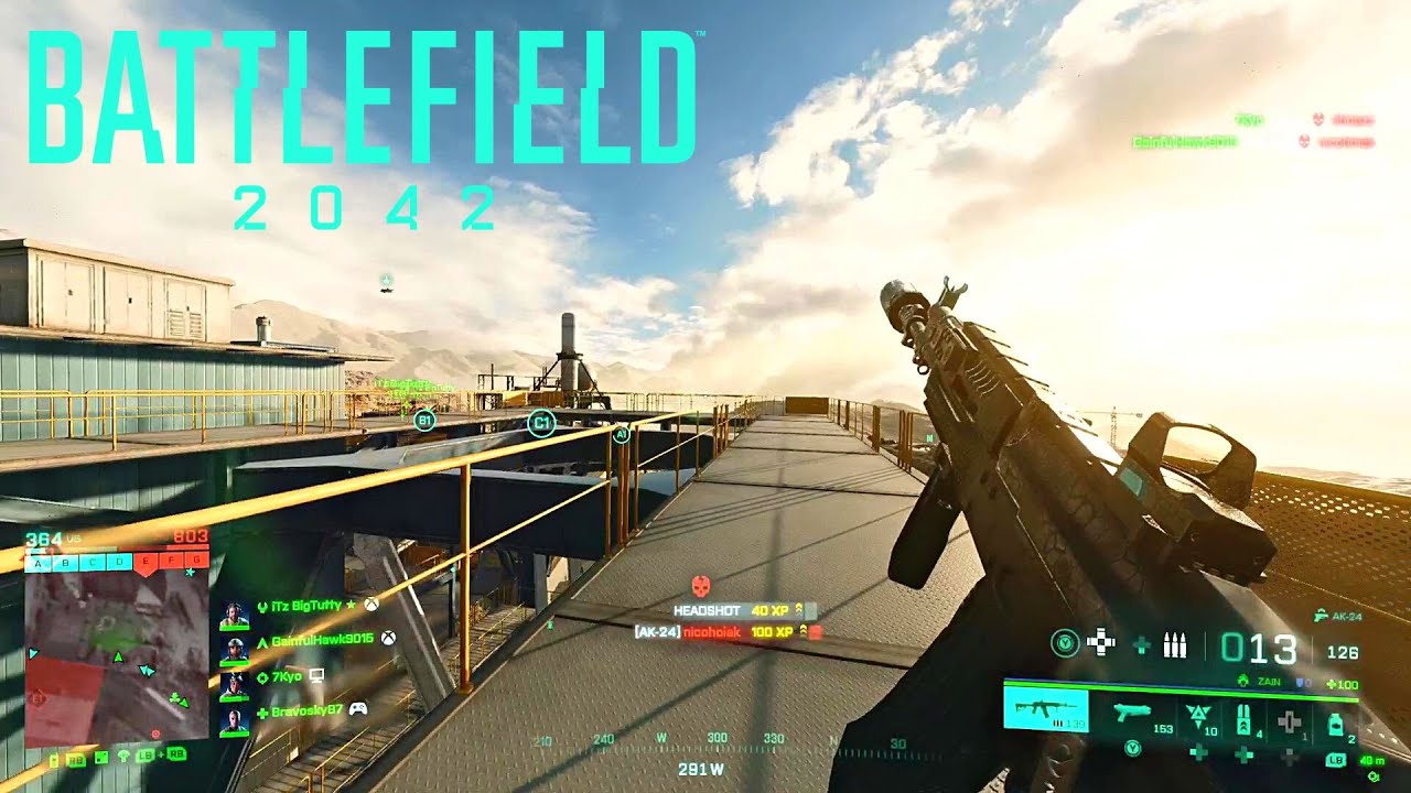 battlefield 2042 Flashpoint gameplay ak-24 conquest assault - YouTube