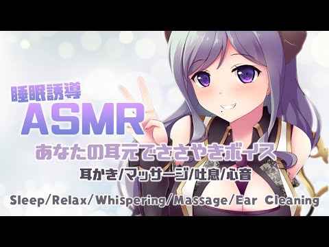 【ASMR】大好きなあなたを癒すお姉さん　睡眠誘導　【西園寺メアリ / ハニスト】