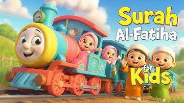 Learn Surah Al-Fatiha | Quran for Kids |    سورة الفاتحة | Islamic Cartoon Animation