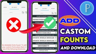 How To Add Custom Fonts in Pixellab App|Make YourThumbnails Attractive|Make YourThumbnails Attractiv screenshot 2