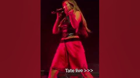 Tate McRae performing She