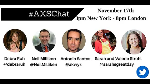 AXSchat with Sarah & Valerie Strohl from the YouTu...