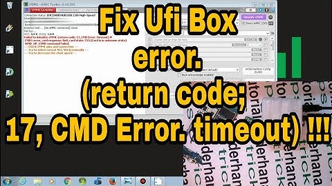 Fix UFI ERROR DIRECT code 1,7