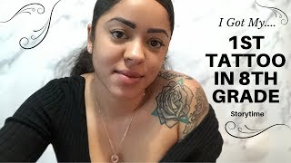 I Got My 1st Tattoo in 8th Grade | STORYTIME