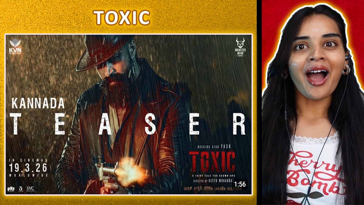 Toxic Official Teaser | Rocking Star Yash | Geetu Mohandas | Neha M.