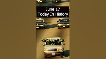 Today In History- June 17 #history #onthisday